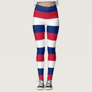 Leggings Couleurs du drapeau national néo-zélandais Bande h