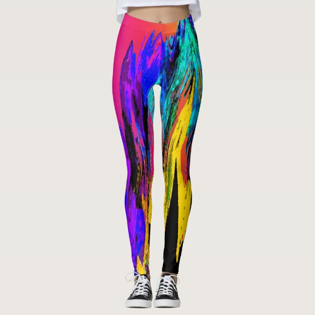 Leggings Couleurs mixtes (Devant)