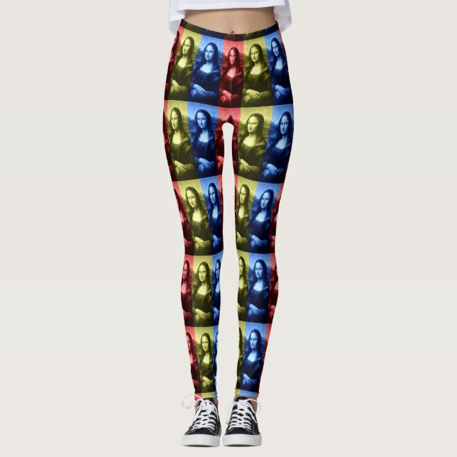 Leggings Couleurs primaires de Mona Lisa (Devant)