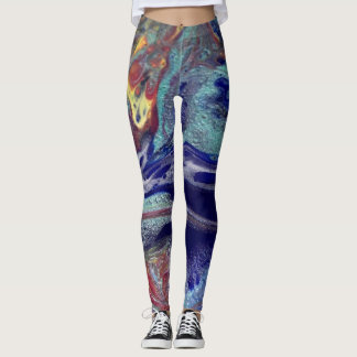 Leggings Couleurs violettes de chaos
