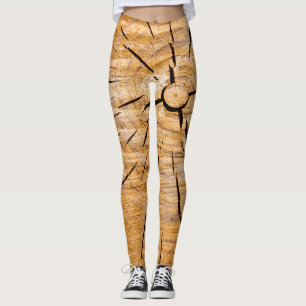 Leggings Coupe de vie en bois noueuse