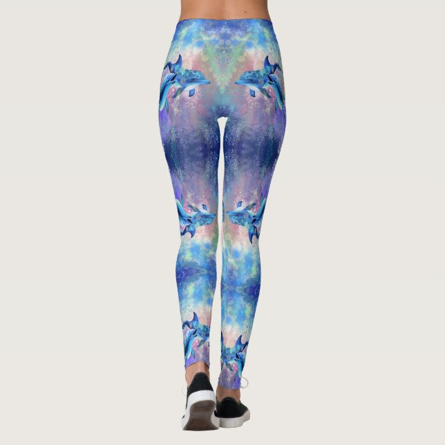 Leggings Couple dauphin - Heureux (Dos)