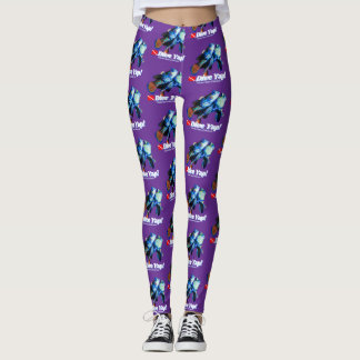 Leggings Couple mignon de poissons mandarins