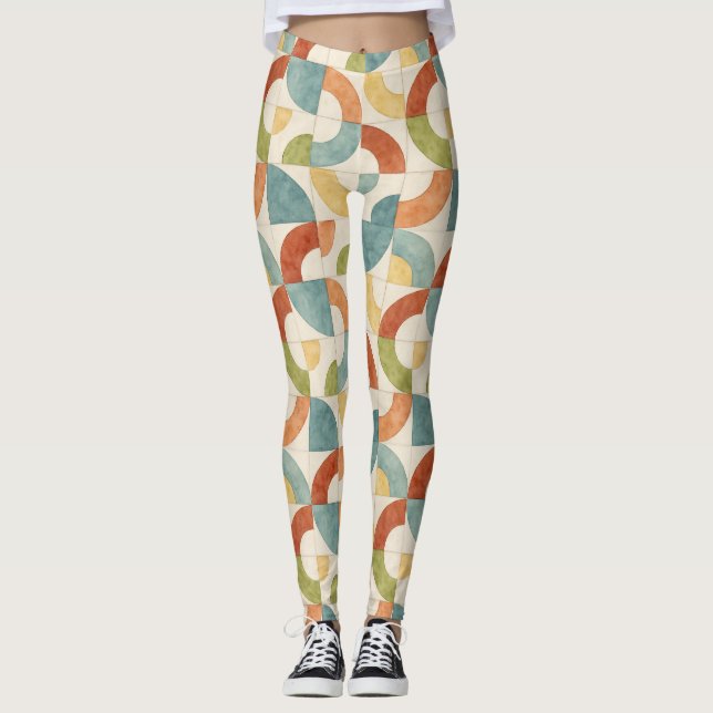Leggings Courbes crépusculaires | Pathz de Drunkard (Devant)
