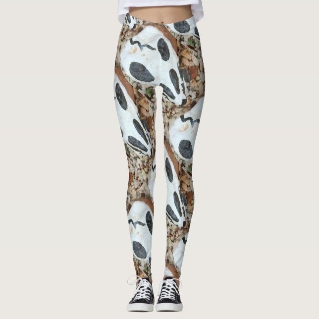Leggings crâne de dia de los muertos (Devant)