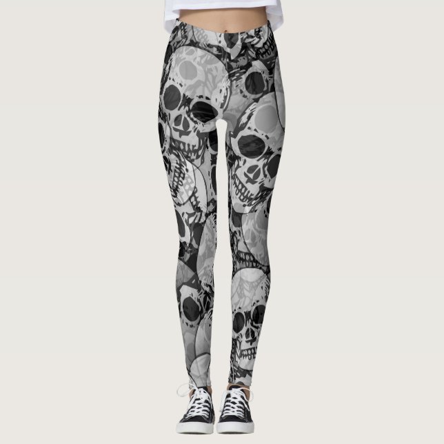 Leggings Crânes (Devant)
