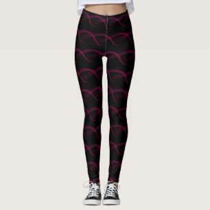 Leggings Cravate Motif de note de musique