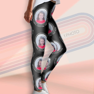 Leggings Créer un collage photo personnalisé avec 1 photo