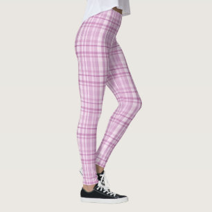 Leggings Créez votre propre Lavande Plaid violet