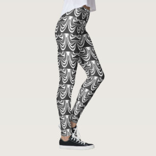 Leggings Créez votre propre noir et blanc