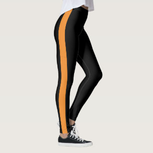 Leggings Créez votre propre rayé simple coloré