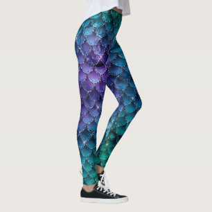 Leggings Créez votre propre sirène de poisson personnalis