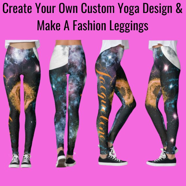 Leggings Créez votre propre Yoga personnalisé Conception et (Créateur téléchargé)