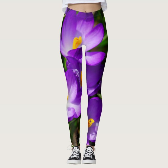 Leggings Crocus Lilac (Devant)