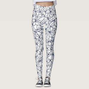 Leggings Croquis Beauté LuLaRoe Floral noir