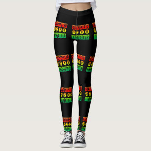 Leggings Crypto Trader Rainbow pour les fans de bitcoins