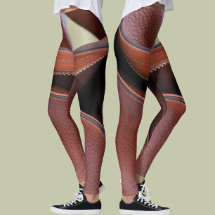 Leggings Cuir dézippé Chic sensuel