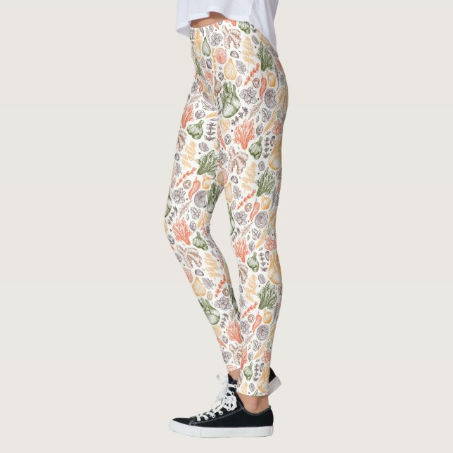 Leggings Cuisine Garden Motif végétal (Gauche)