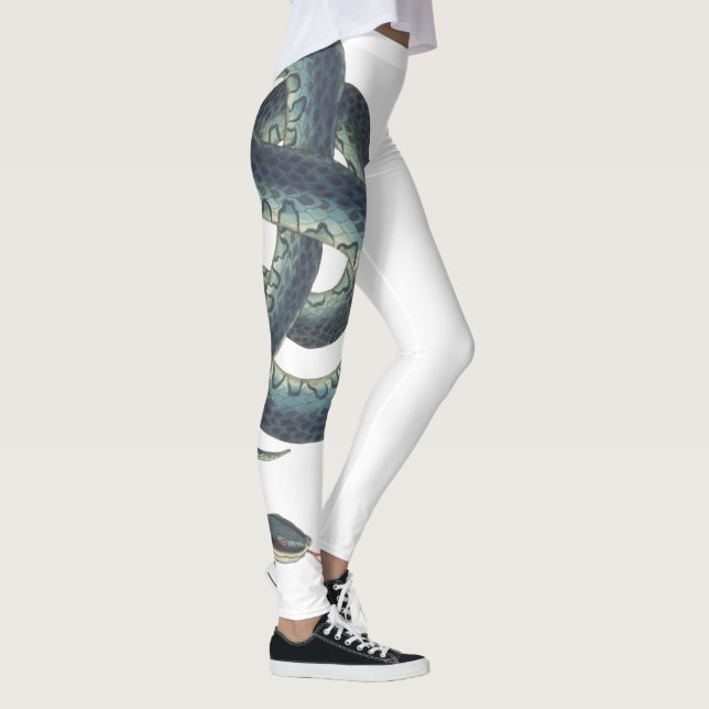 Leggings Cuisse de serpent à constricteur Boa (Droite)