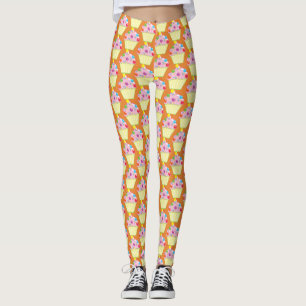 Leggings CUPCAKE au chocolat de marbre