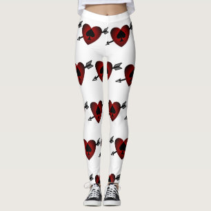 Leggings Cupidon Coeur Noir Spade Thunder_Cove