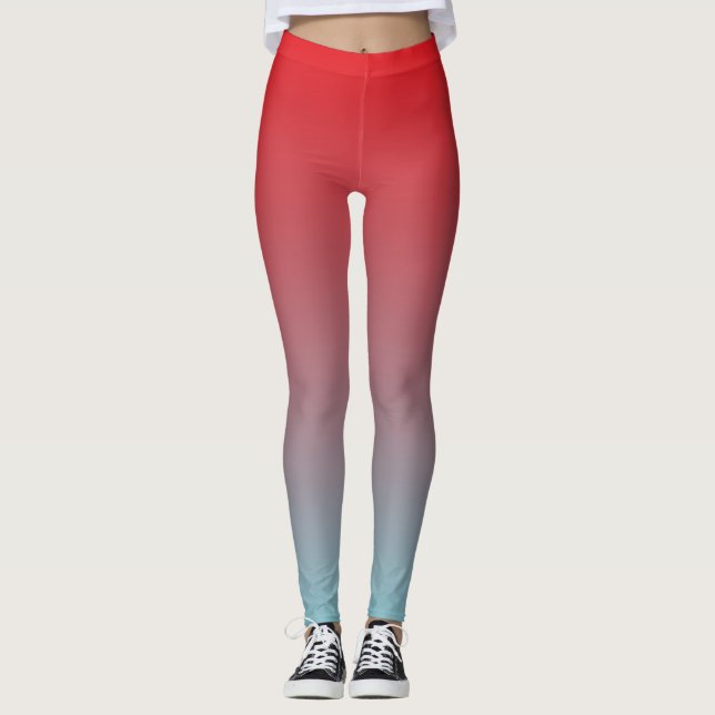 Leggings Customisez et choisissez la couleur - effacez-vous (Devant)