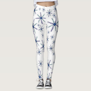 Leggings Cute aquarelle Snowflakes Leging