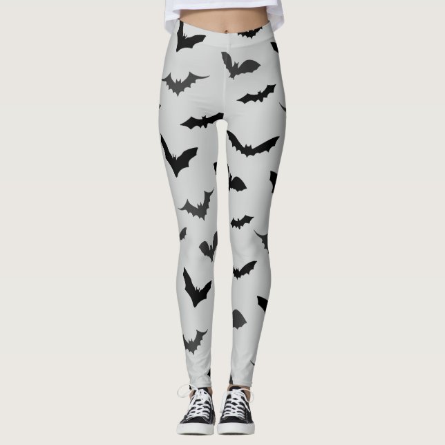 Leggings Cute chauve-chauve-Motif Halloween (Devant)