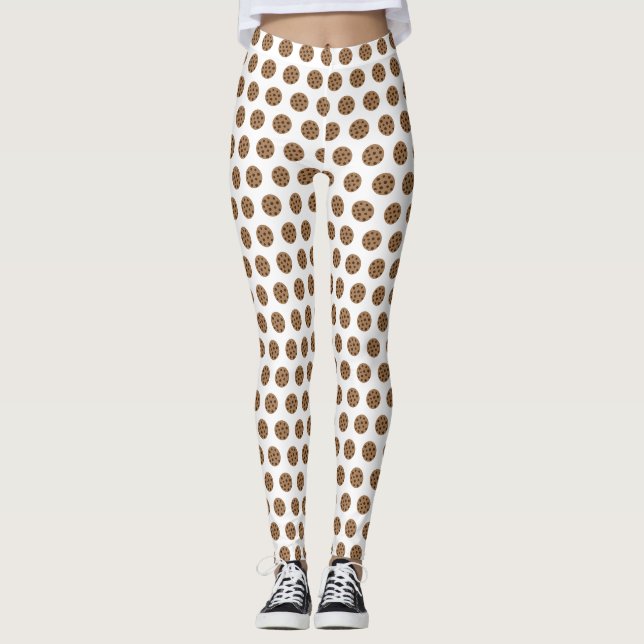 Leggings Cute Cookie Foodie entraînement (Devant)