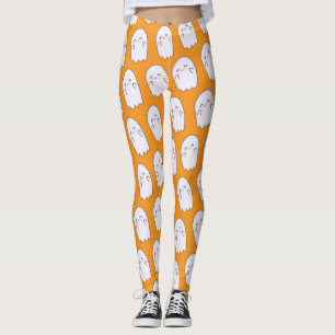 Leggings Cute Ghost Halloween Costume Leger