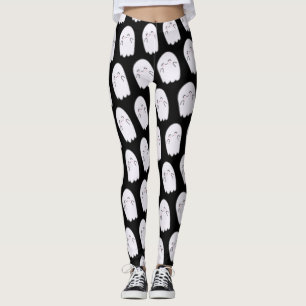 Leggings Cute Ghost Halloween Costume Leger