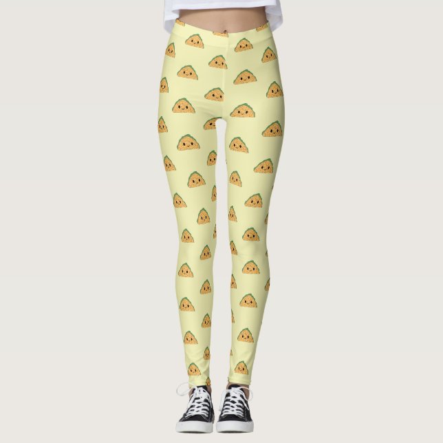 Leggings Cute Kawaii Taco (Devant)