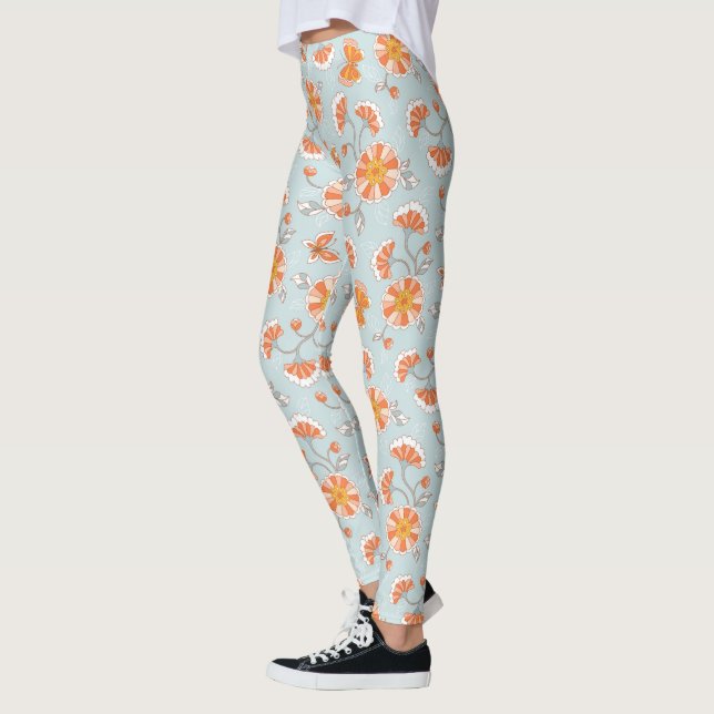 Leggings Cute Vintage  Papillon Motif (Gauche)