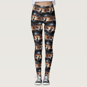Leggings Dachshund Halloween Épouvantable