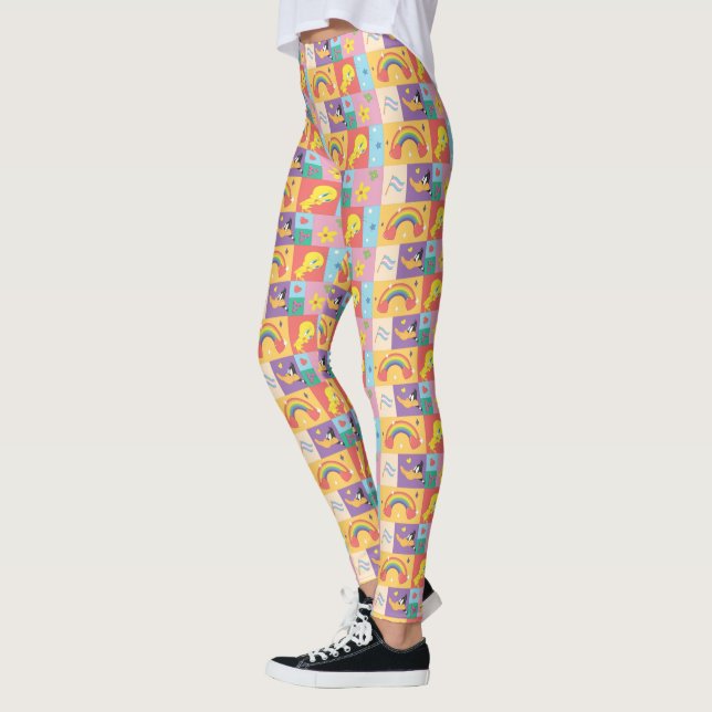Leggings DAFFY DUCK™ & TWEETY™ - Motif de fierté (Gauche)