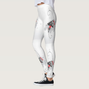 Leggings d'aigle Abstrait