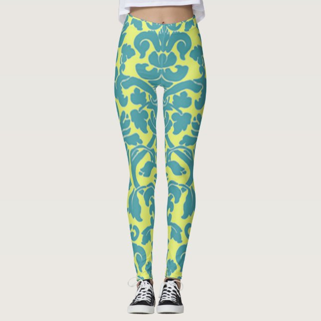 Leggings Damas bleu clair (Devant)