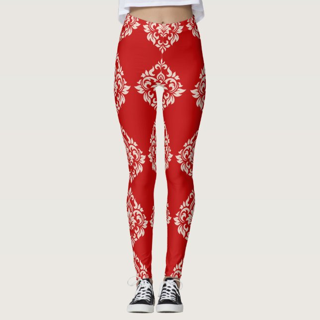 Leggings Damask Design (Devant)