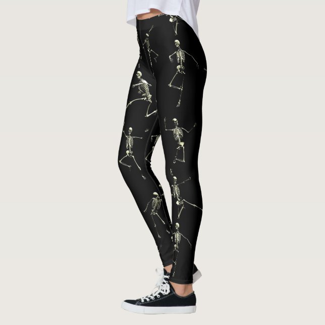 Leggings Danse macabre (Gauche)