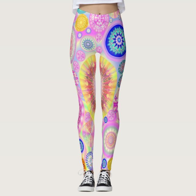Leggings Danse Mandala (Devant)