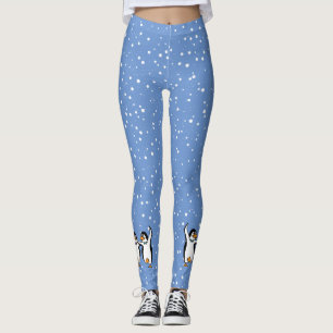 Leggings Danser Penguins Design neigeux