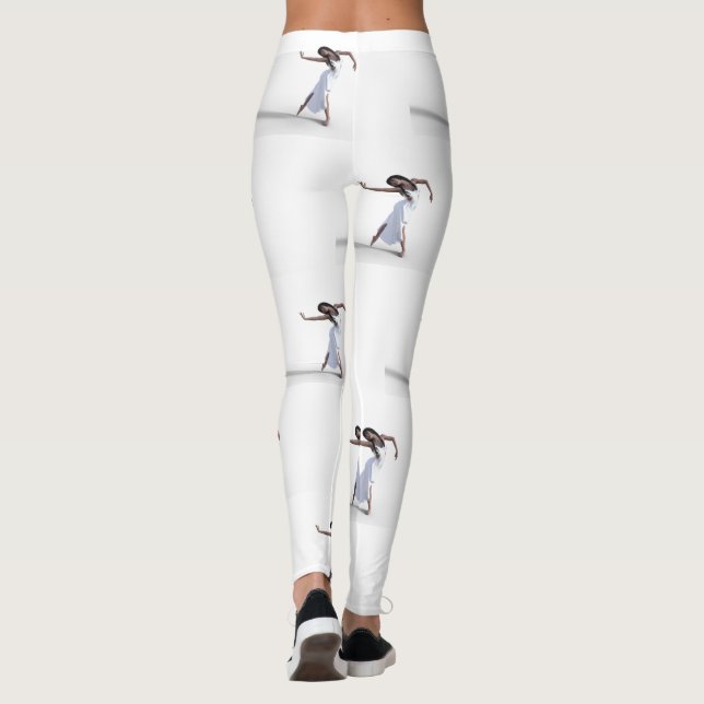 Leggings Danseuse blanche Thunder_Cove  (Dos)