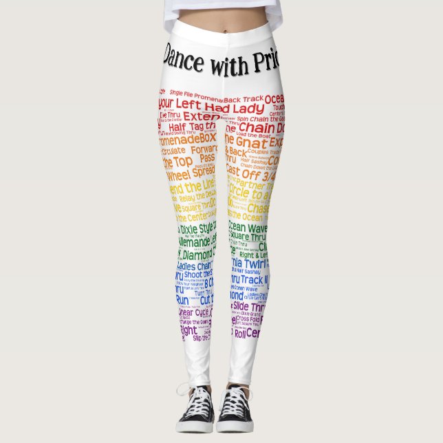 Leggings Dansez avec fierté (Devant)