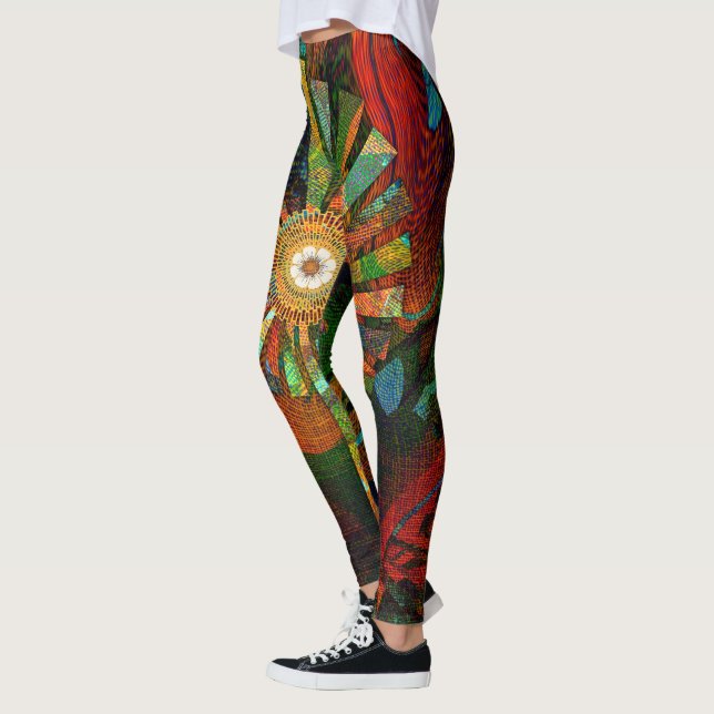 Leggings d'art Abstrait (Gauche)