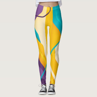 Leggings d'art Abstraits