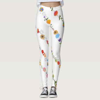 Leggings d'Art Floral