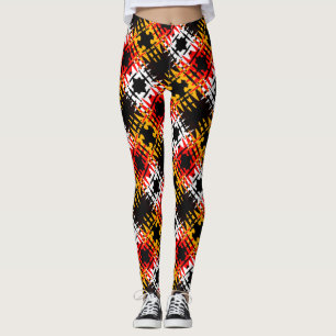 Leggings d'art moderne 4 Nations Leggings d'art au