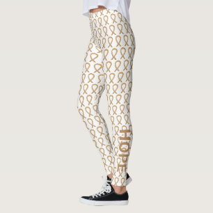 Leggings d'art personnalisé de ruban de sensibilis