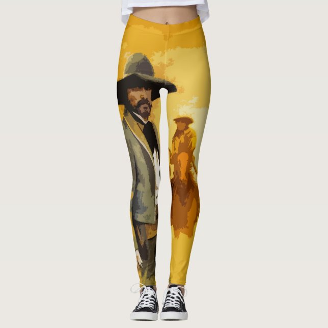 Leggings d'Art Pop Outlaw mexicain (Devant)