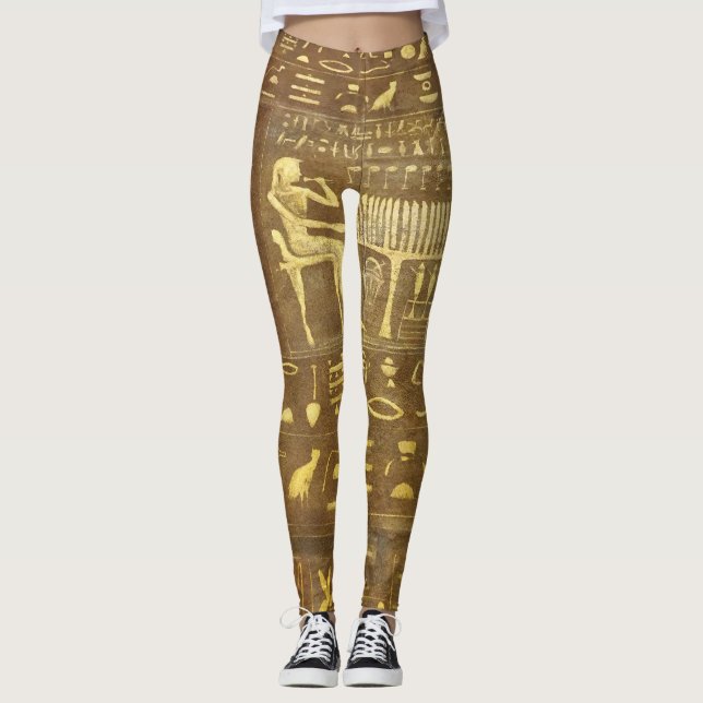 Leggings de caractères égyptiens (Devant)